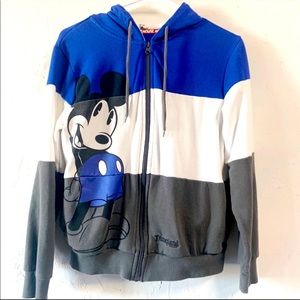 Disney Parks Mickey Mouse Boys zip up hoodie jacket Medium